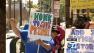 A few dozen demonstrators gathered Sunday to save a historic film lot in West Hollywood on Sunday, April 1, 2012.