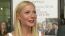 Gwyneth Paltrow talks about the film, Thanks for Sharing on the red carpet in this 2013 photo.