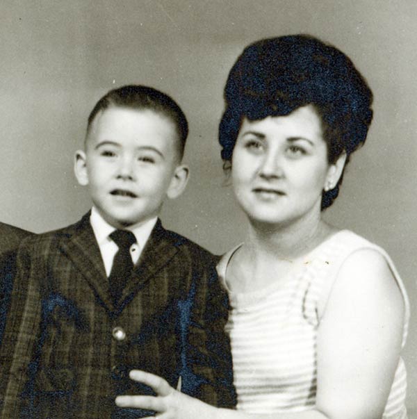 Photo of Carlos Granda of the ABC7 Eyewitness News team and his mother.
