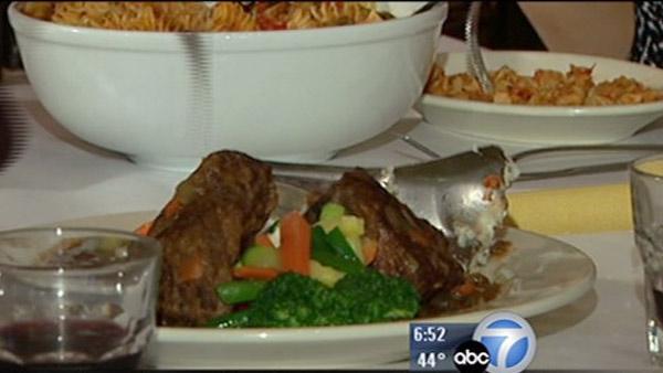 At C and O Cucina in Marina Del Rey customers can get big portions of pasta and meats.