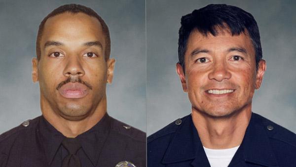 Officers shot during shootout