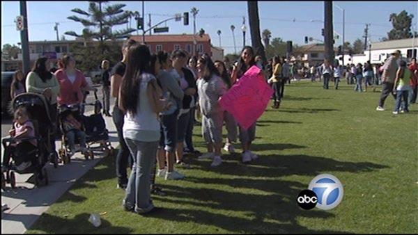 Peace march for slain Oxnard teen