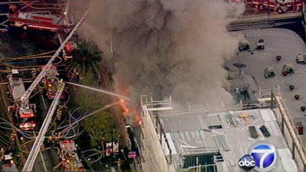 Fire at Hollywood nightclub