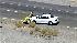 Freeway airplane crash