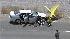 Freeway airplane crash