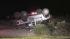 A truck that tumbled into a crowd of spectators...