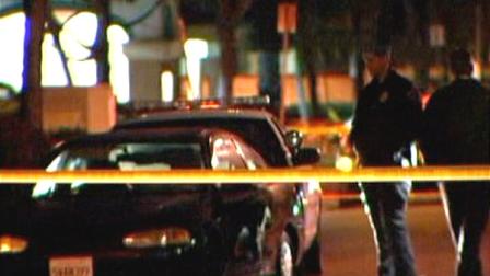 Detectives were investigating a fatal car-to-car shooting on Cherry Avenue south of Jurupa Avenue in Fontana.