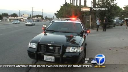 Three young men are dead after a shooting at a trailer park in San Bernardino, according to police.