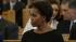 First lady Michelle Obama is seen at the...