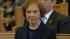 Former first lady Rosalynn Carter is seen at the...