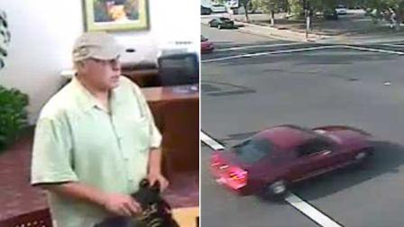 Lamon Christensen, 61, of Highland was arrested in connection with an armed bank robbery in Redlands.