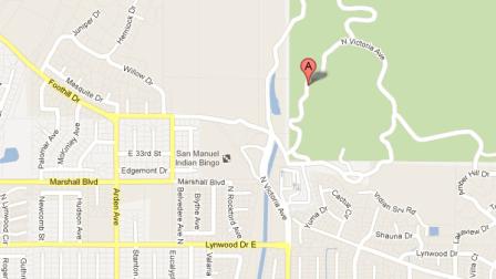 A hit-and-run driver injured a boy who was riding a bicycle in Highland on Monday.