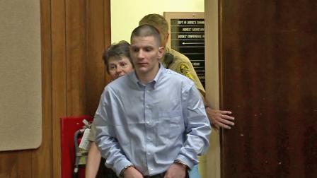 Rickie Fowler, who was found guilty of setting the Old Fire in the foothills above San Bernardino in October 2003, is seen in court in this undated file photo.