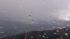 An aerial shot shows rainfall in Yucaipa on...