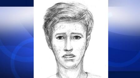 Riverside police released this sketch of a man believed to be harassing students near La Sierra High School.