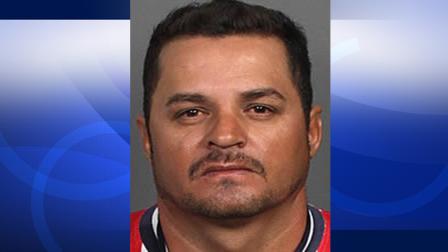 Rafael Delgfin Sequeda, 38, was arrested Saturday, Oct. 6, 2012 for allegedly pushing a 9-year-old soccer player.
