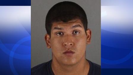 Nicolas Garcia Albidrez, 19, was arrested on kidnapping charges with the intent to commit a lewd act on a child Thursday, Oct. 10, 2012.