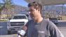 A man is seen at a gas station in the Inland Empire discussing his Thanksgiving holiday travel plans on Wednesday, Nov. 21, 2012.