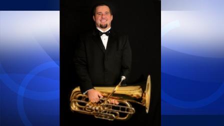Garrett Karlin is shown in this photo on the University of Redlands website.