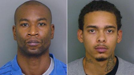 Steven Carter, left, and Michael Andre Hall were arrested in connection to the botched home invasion robbery that left three people dead in Ontario.