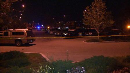 The park-and-ride lot at Beech Avenue and the 210 Freeway in Fontana was closed for a shooting investigation on Sunday, April 7, 2013.