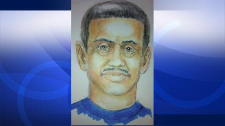Authorities released this composite sketch of a suspect wanted in connection to a child annoyance incident in Redlands on Thursday, April 18, 2013 and Friday, April 19, 2013.