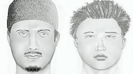 Authorities released sketches of the suspects wanted for the murder of 64-year-old Larry Robinson, a popular local musician who was killed during a robbery at Petes Music in the 28000 block of Old Town Front Street in Temecula on Friday, March 22, 2013.