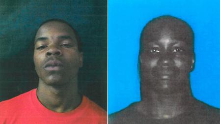 Dantjier Powell (L) and Jamie Nicole Cotton (R) are being sought in connection to the murder of a transgender woman in Fontana.