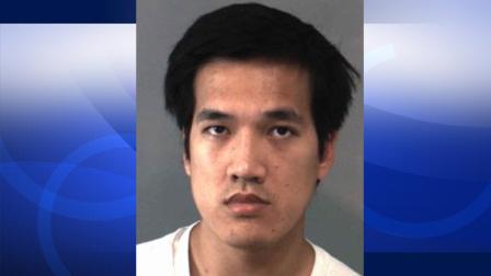 Haison Ho, 27, is shown in a booking photo released by the Riverside Police Department.
