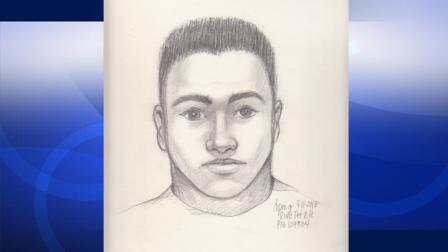 Riverside police released this sketch of a suspect wanted for accosting a 10-year-old girl in Riverside on Friday, Sept. 6, 2013.