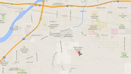 This image from Google Maps shows the location of an kidnapping attempt in the 3100 block of East Canyon Vista Drive on Tuesday, Oct. 1, 2013.