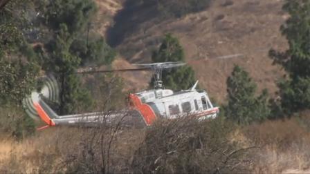 A hiker missing for six days was rescued after starting a fire in the forest on Sunday, October 27, 2013.