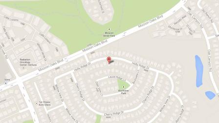 A map indicates the area near the 5300 block of Hollyridge Drive in Camarillo where Omar Ruiz, 26, of Santa Paula was arrested on a parole violation Thursday, Nov. 7, 2013.