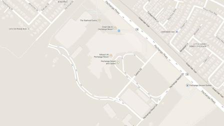 A map indicates the area near the Pechanga Resort and Casino on the 45000 block of Pechanga Parkway in Temecula where a man was fatally shot Friday, Feb. 21, 2014.