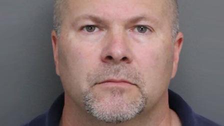 Ontario police said Joseph Jeffrey Moore, 47, was arrested for indecent exposure on Monday, Feb. 24, 2014.