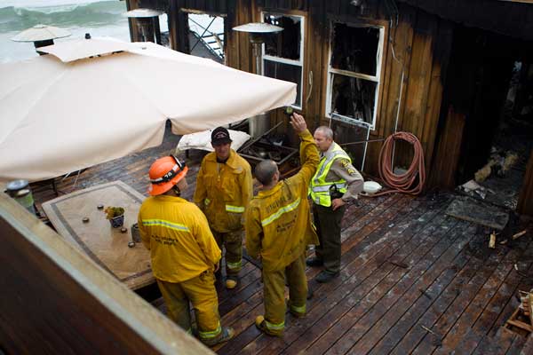 Ricki Lake's Malibu home destroyed by fire