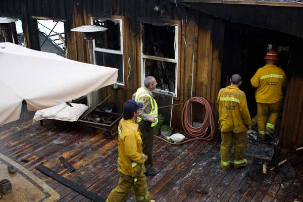 Ricki Lake's Malibu home destroyed by fire