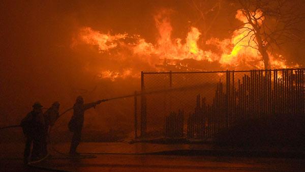 Little Tujunga Canyon fire