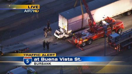 A fatal accident shut down the 5 South for several hours in Burbank, causing major delays during the Friday morning commute.