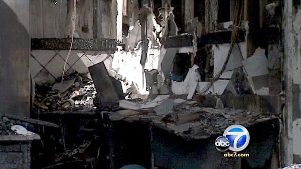 Ricki Lake's Malibu home caught fire, forcing her, her two sons and their dog to evacuate Saturday, Sept. 18, 2010.