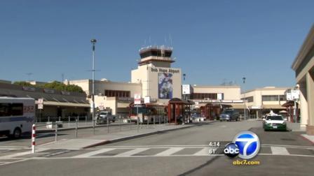Federal Aviation Administration inspectors say the passenger terminal is too close to one of the runways at Bob Hope Airport.