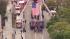 The funeral procession for fallen firefighter...