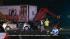 A big rig driver slammed through the center...