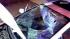 A car was damaged after a suspected drunk driver...