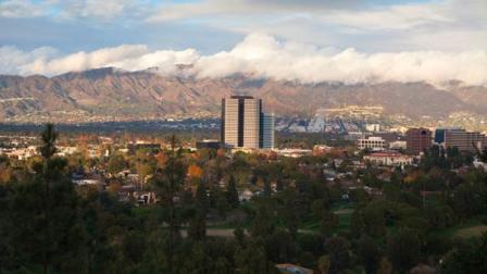 Downtown Burbank is seen in this undated file photo.