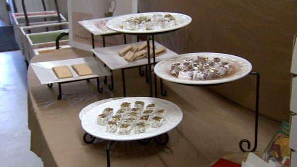 If you want a sweet treat, head to Nory Locum, makers of Turkish delight confections, also known as locum.  The store is located in a strip mall on Vanowen Street and Winnetka Avenue in Canoga Park.