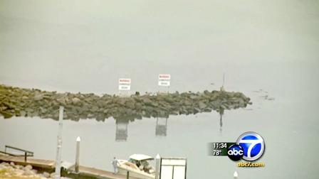 Health officials closed Inner Cabrillo Beach in San Pedro due to a sewage spill.