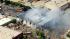 Firefighters battled a large 2-alarm commercial...