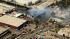 Firefighters battled a large 2-alarm commercial...