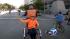 For five hours in downtown Los Angeles on...